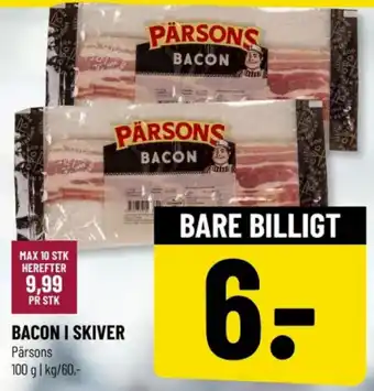 Løvbjerg BACON I SKIVER tilbud