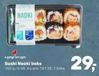 Sushi Naoki boks