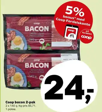 Coop.dk Coop bacon tilbud