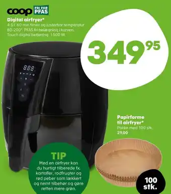 Coop.dk Digital airfryer tilbud