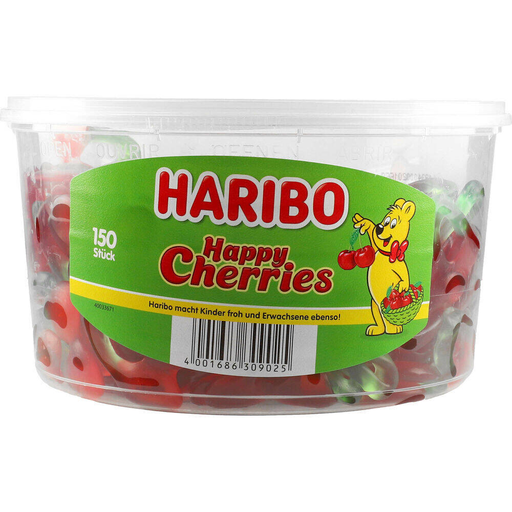 Haribo Happy Cherries 1,2 kg tilbud hos Netpris
