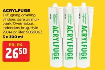 jem & fix ACRYLFUGE tilbud