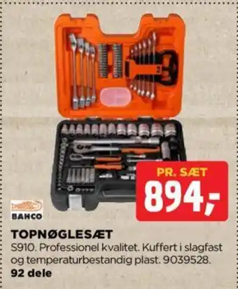 jem & fix TOPNØGLESÆT tilbud