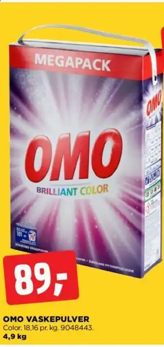 jem & fix OMO VASKEPULVER tilbud