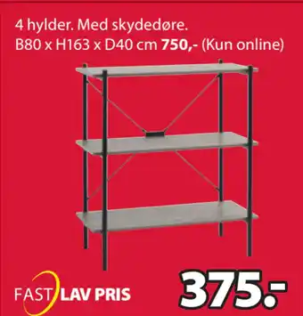 JYSK VANDBORG REOL tilbud