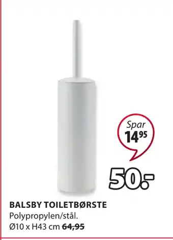 JYSK BALSBY TOILETBØRSTE tilbud
