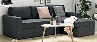 JYSK MARSLEV SOVESOFA MED CHAISELONG tilbud