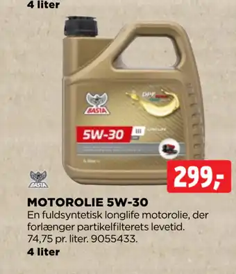 jem & fix MOTOROLIE 5W-30 tilbud