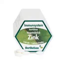 Matas Berthelsen Naturlig Zink 20 mg tilbud
