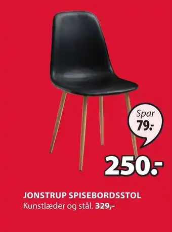 JYSK JONSTRUP SPISEBORDSSTOL tilbud