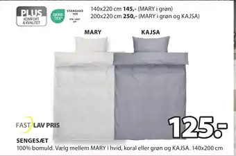 JYSK SENGESÆT tilbud
