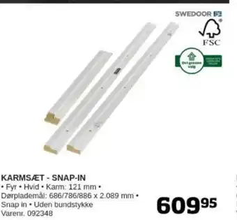 KARMSÆT - SNAP-IN