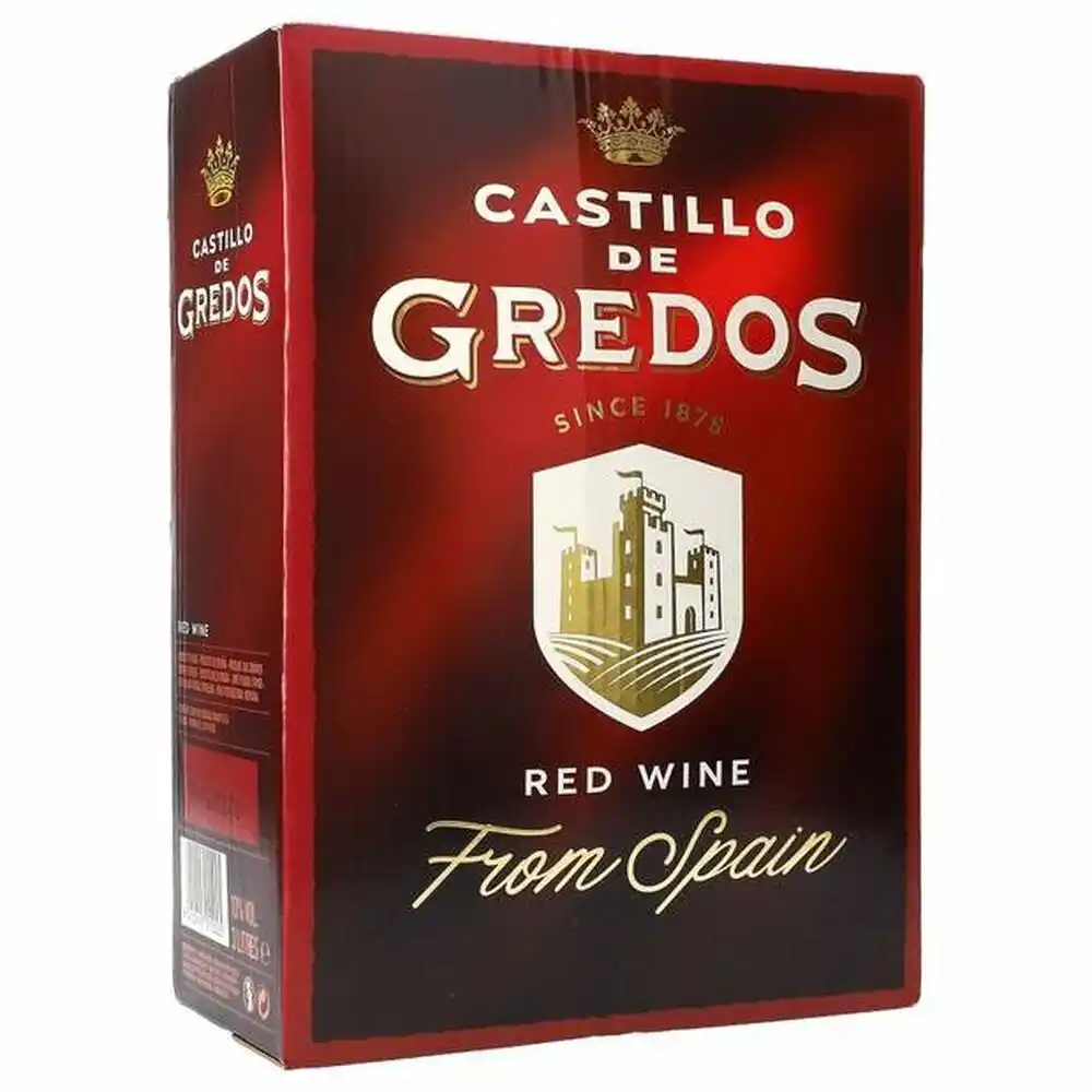 Netpris Castillo de Gredos Rød13% 3 L tilbud