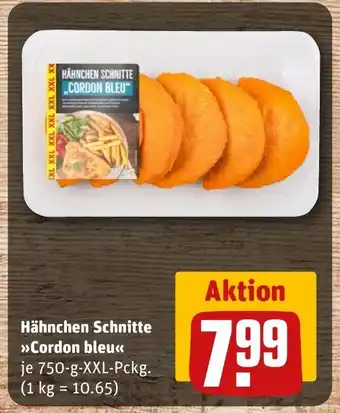 Hähnchen Schnitte >>Cordon bleu«<