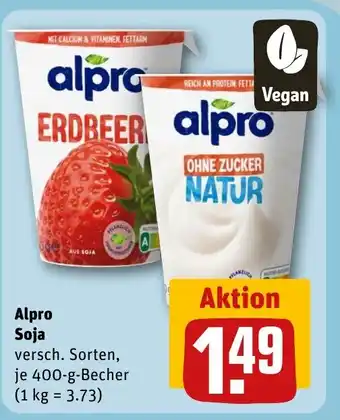 REWE Alpro Soja tilbud