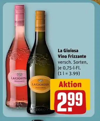 REWE La Gioiosa Vino Frizzante tilbud