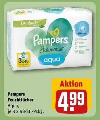 REWE Pampers Feuchttücher tilbud