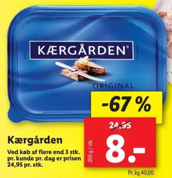 Lidl Kærgården tilbud