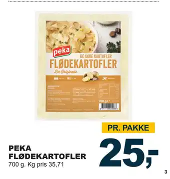 Let-Køb PEKA FLØDEKARTOFLER tilbud