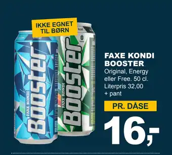 Let-Køb FAXE KONDI BOOSTER tilbud