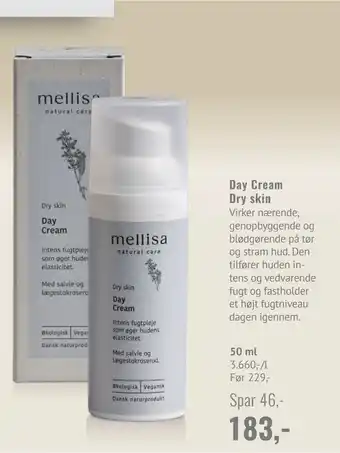 Helsam Day Cream Dry skin tilbud