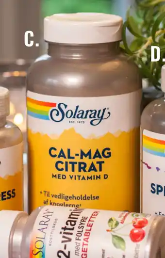 Helsam Cal-Mag Citrat med D-vitamin tilbud