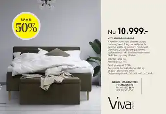 SENG VIVA LUX BOXMADRAS tilbud