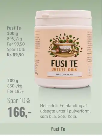 Helsam Fusi Te tilbud