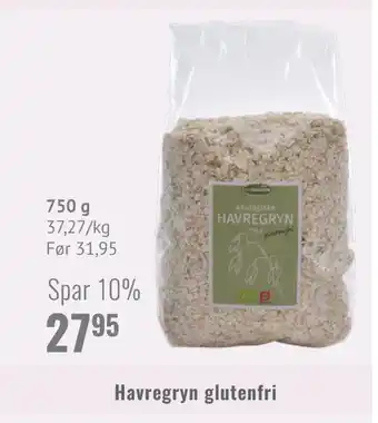 Havregryn glutenfri