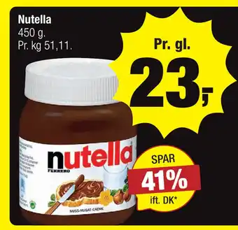 Calle Nutella tilbud
