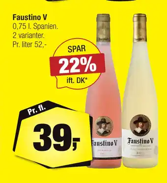 Calle Faustino V tilbud