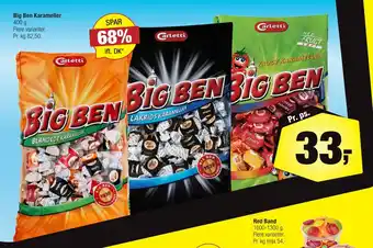 Calle Big Ben Karameller tilbud