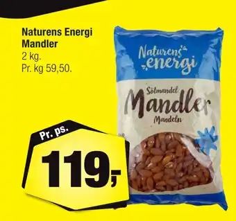 Calle Naturens Energi Mandler tilbud