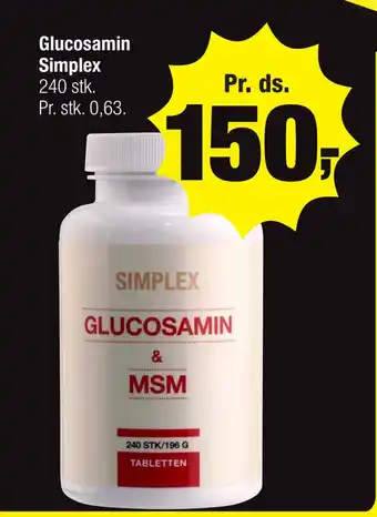 Calle Glucosamin Simplex tilbud
