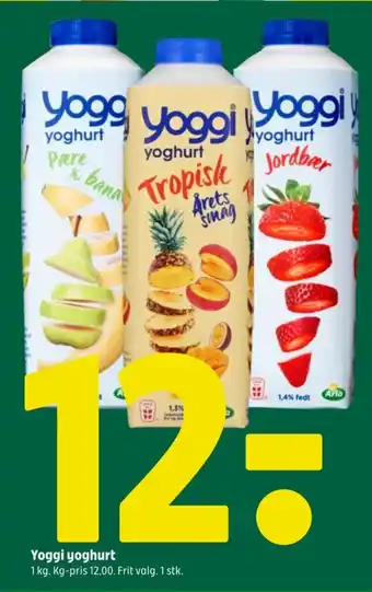 Yoggi yoghurt