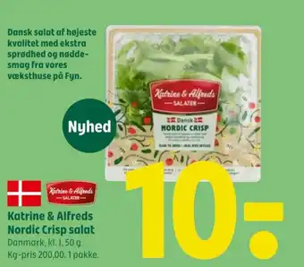 Katrine & Alfreds Nordic Crisp salat