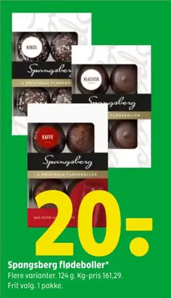 Coop 365 Spangsberg flødeboller tilbud