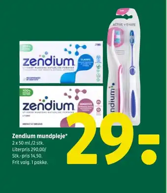 Zendium mundpleje