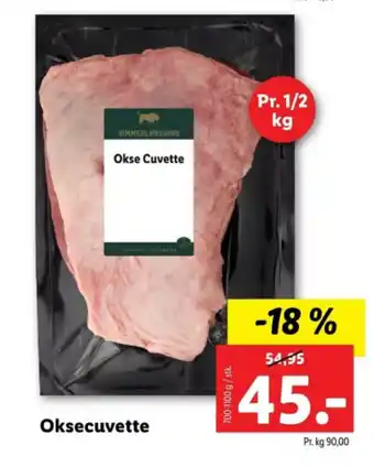 Lidl Oksecuvette tilbud