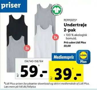 Lidl Undertrøje 2-pak tilbud