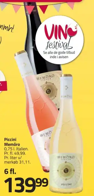 Fleggaard Piccini Memoro tilbud