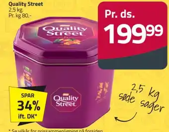 Fleggaard Quality Street tilbud