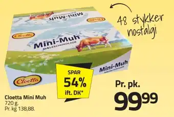 Fleggaard Cloetta Mini Muh tilbud