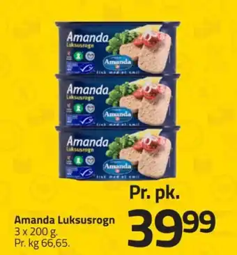 Fleggaard Amanda Luksusrogn tilbud
