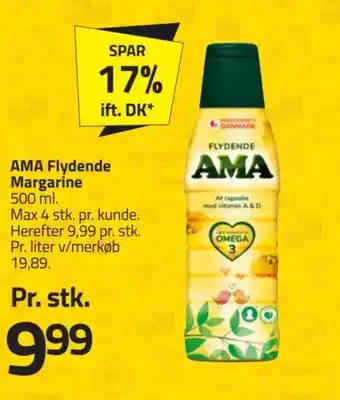 Fleggaard AMA Flydende Margarine tilbud