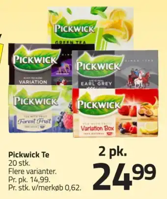 Fleggaard Pickwick Te tilbud