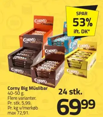 Fleggaard Corny Big Müslibar tilbud