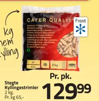 Fleggaard Stegte Kyllingestrimler tilbud