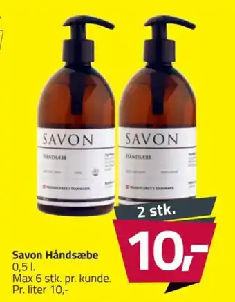 Fleggaard Savon Håndsæbe tilbud