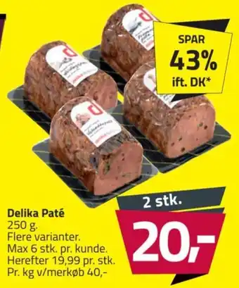 Fleggaard Delika Paté tilbud
